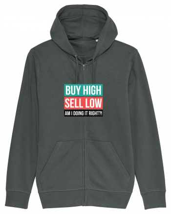 Buy High Sell Low (textbox) Anthracite