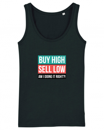 Buy High Sell Low (textbox) Black