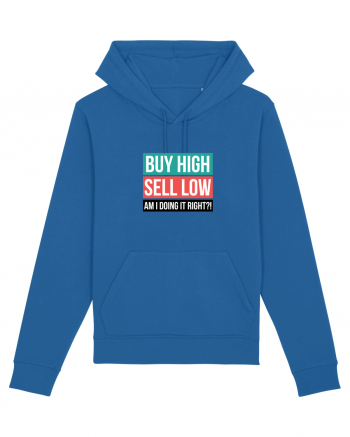 Buy High Sell Low (textbox) Royal Blue