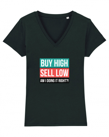 Buy High Sell Low (textbox) Black