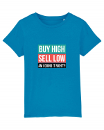 Buy High Sell Low (textbox) Tricou mânecă scurtă  Copii Mini Creator