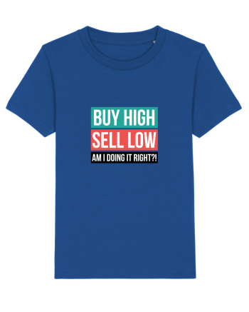 Buy High Sell Low (textbox) Majorelle Blue