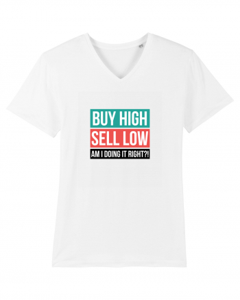 Buy High Sell Low (textbox) White