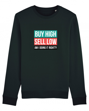 Buy High Sell Low (textbox) Black