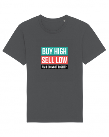 Buy High Sell Low (textbox) Anthracite