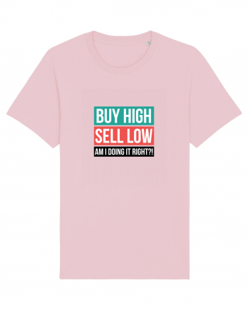 Buy High Sell Low (textbox) Cotton Pink