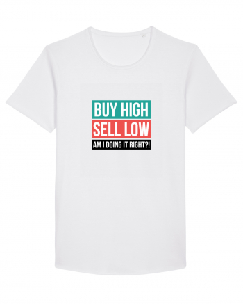 Buy High Sell Low (textbox) White