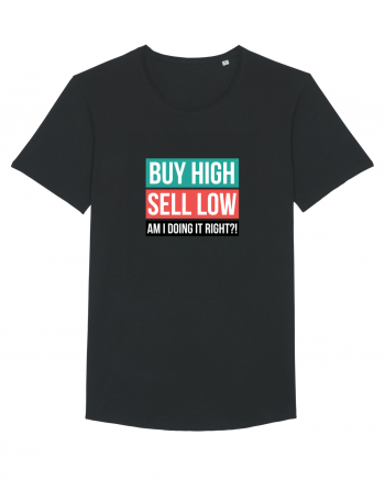 Buy High Sell Low (textbox) Black