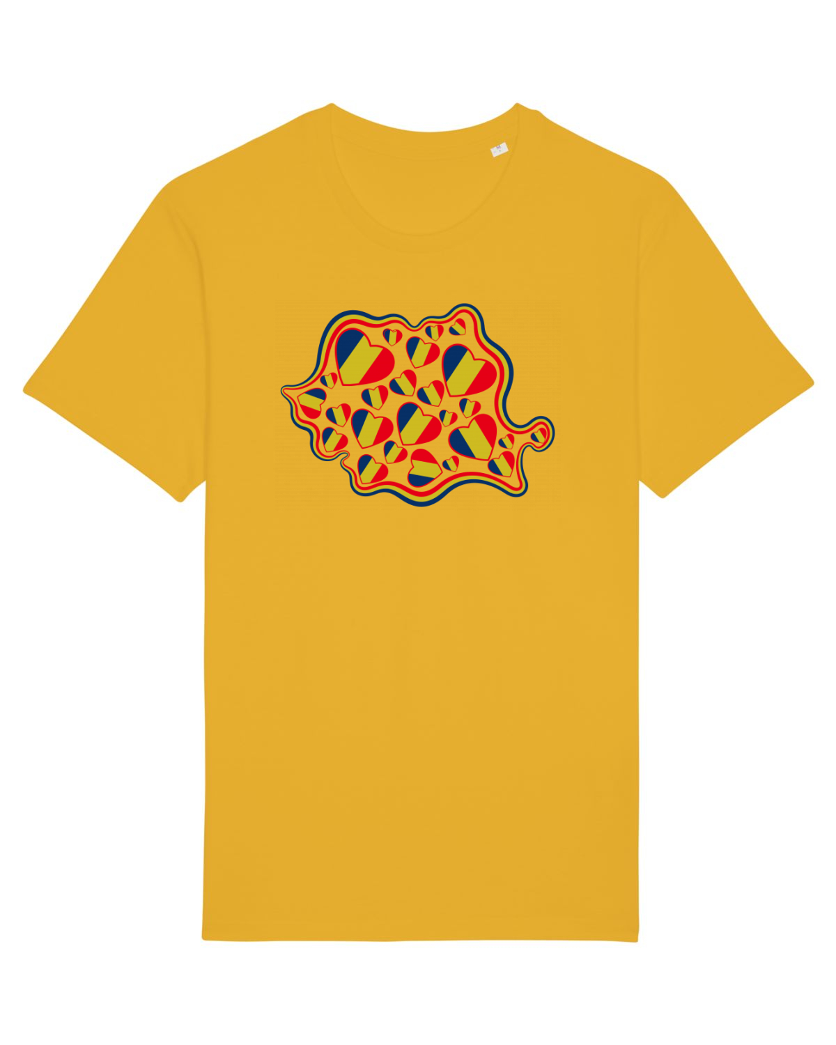 Tricou mânecă scurtă Unisex Rocker Spectra Yellow
