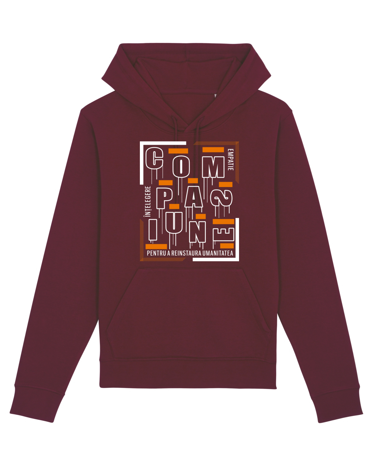 Hanorac Unisex Drummer Burgundy