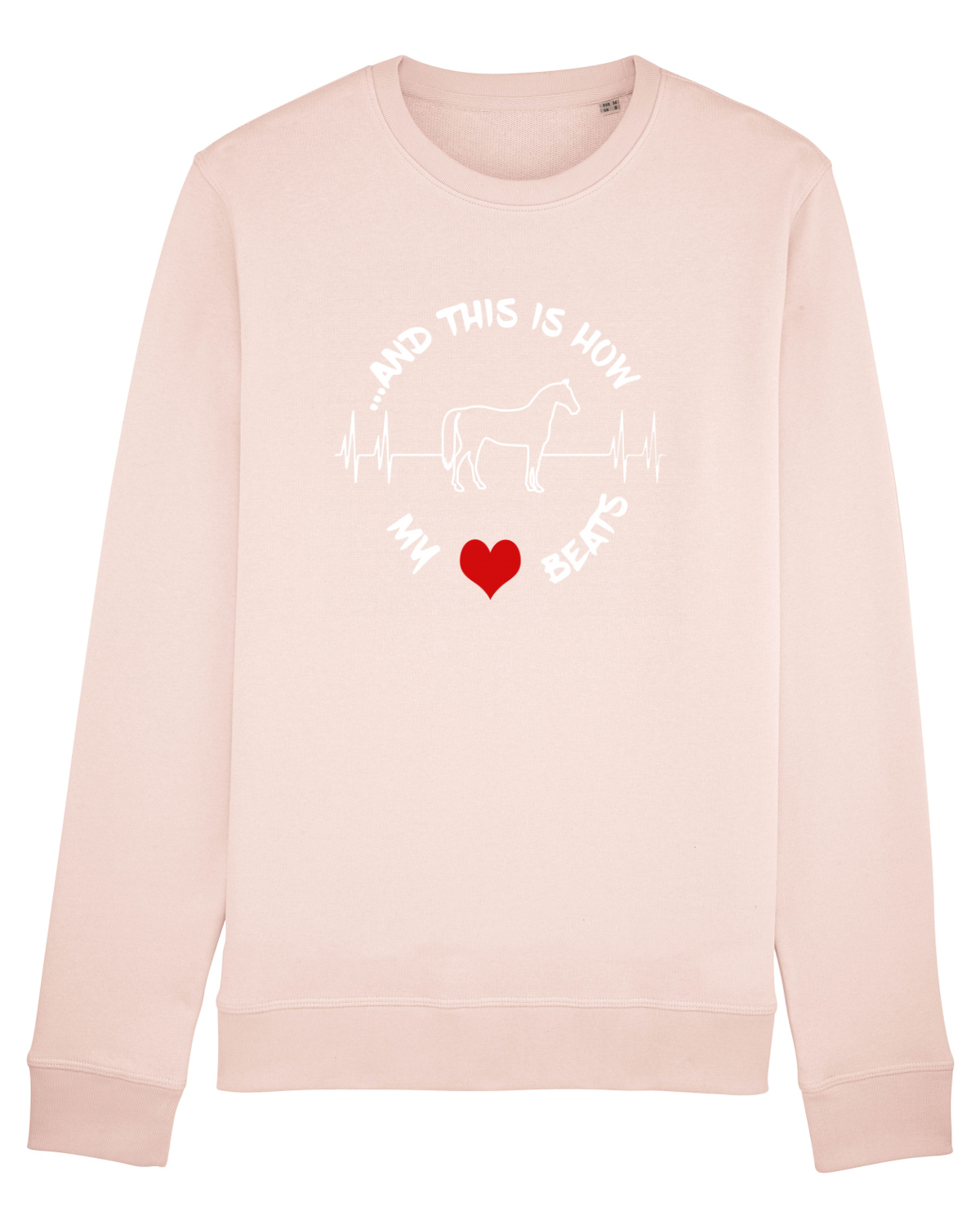 Bluză mânecă lungă Unisex Rise Candy Pink