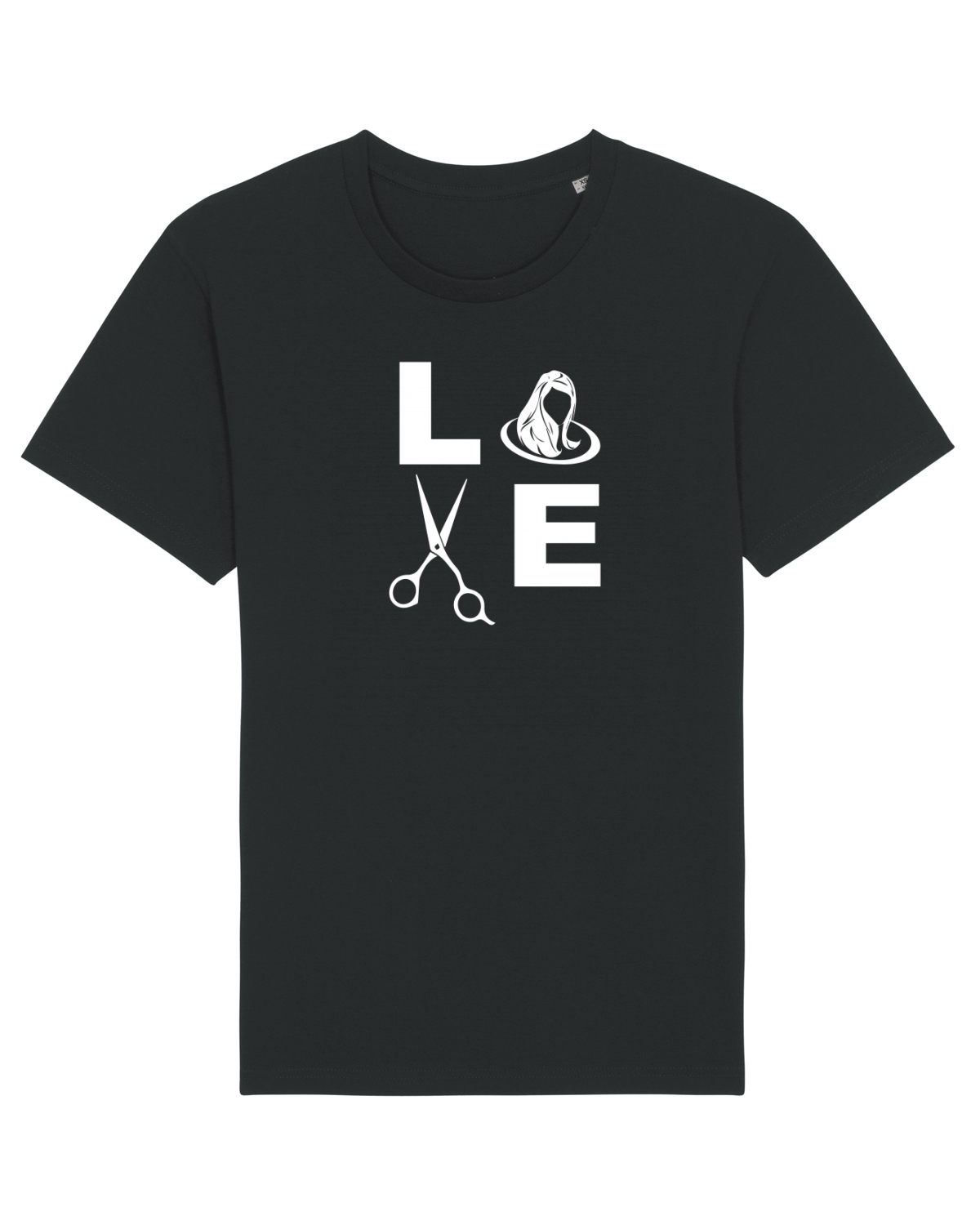 Tricou mânecă scurtă Unisex Rocker Black