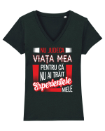 Nu judeca Tricou mânecă scurtă guler V Damă Evoker
