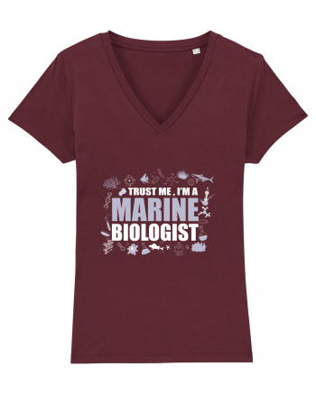 MARINE BIOLOGIST Burgundy