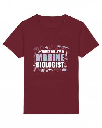 MARINE BIOLOGIST Burgundy