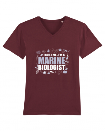 MARINE BIOLOGIST Burgundy