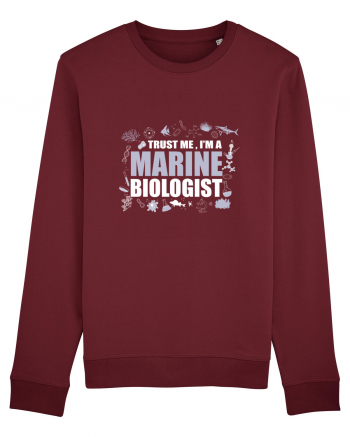 MARINE BIOLOGIST Burgundy