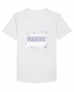 MARINE BIOLOGIST Tricou mânecă scurtă guler larg Bărbat Skater