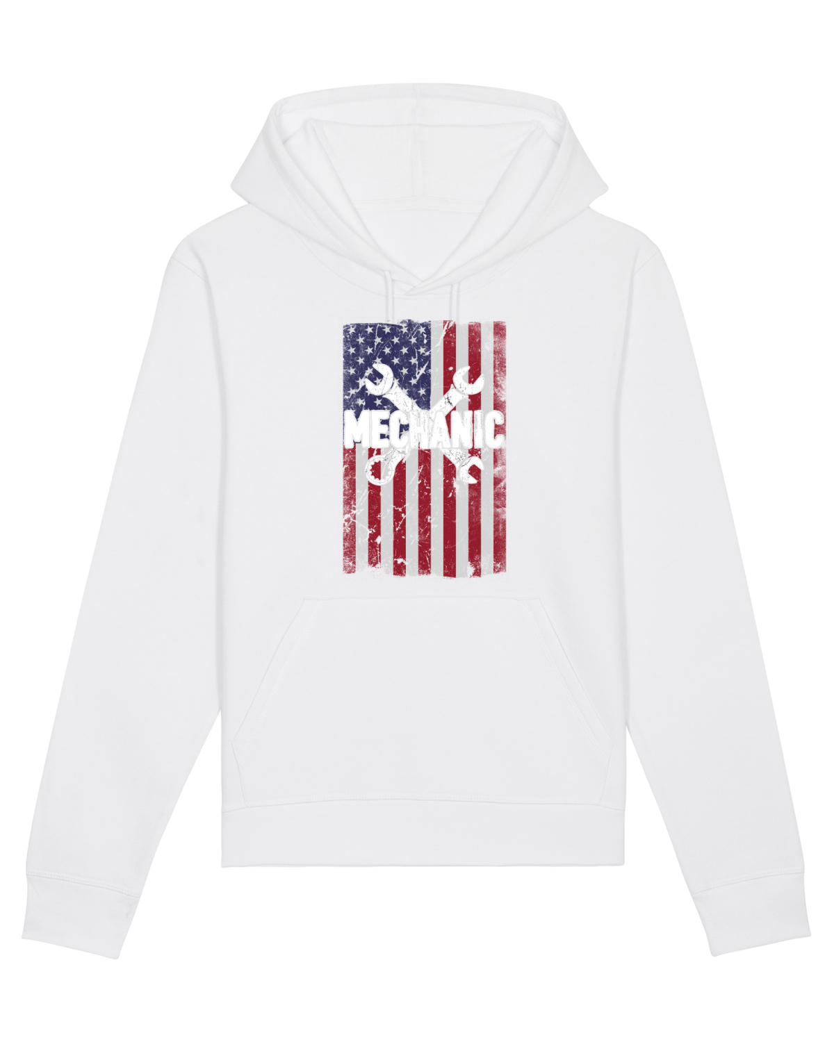 Hanorac Unisex Drummer White