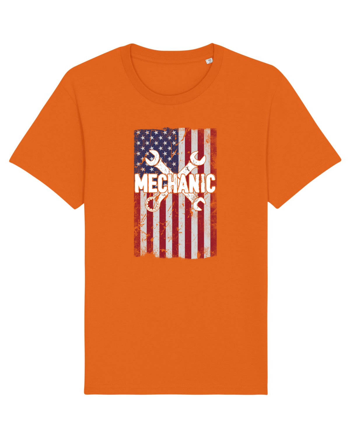 Tricou mânecă scurtă Unisex Rocker Bright Orange