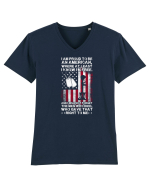 AMERICAN Tricou mânecă scurtă guler V Bărbat Presenter