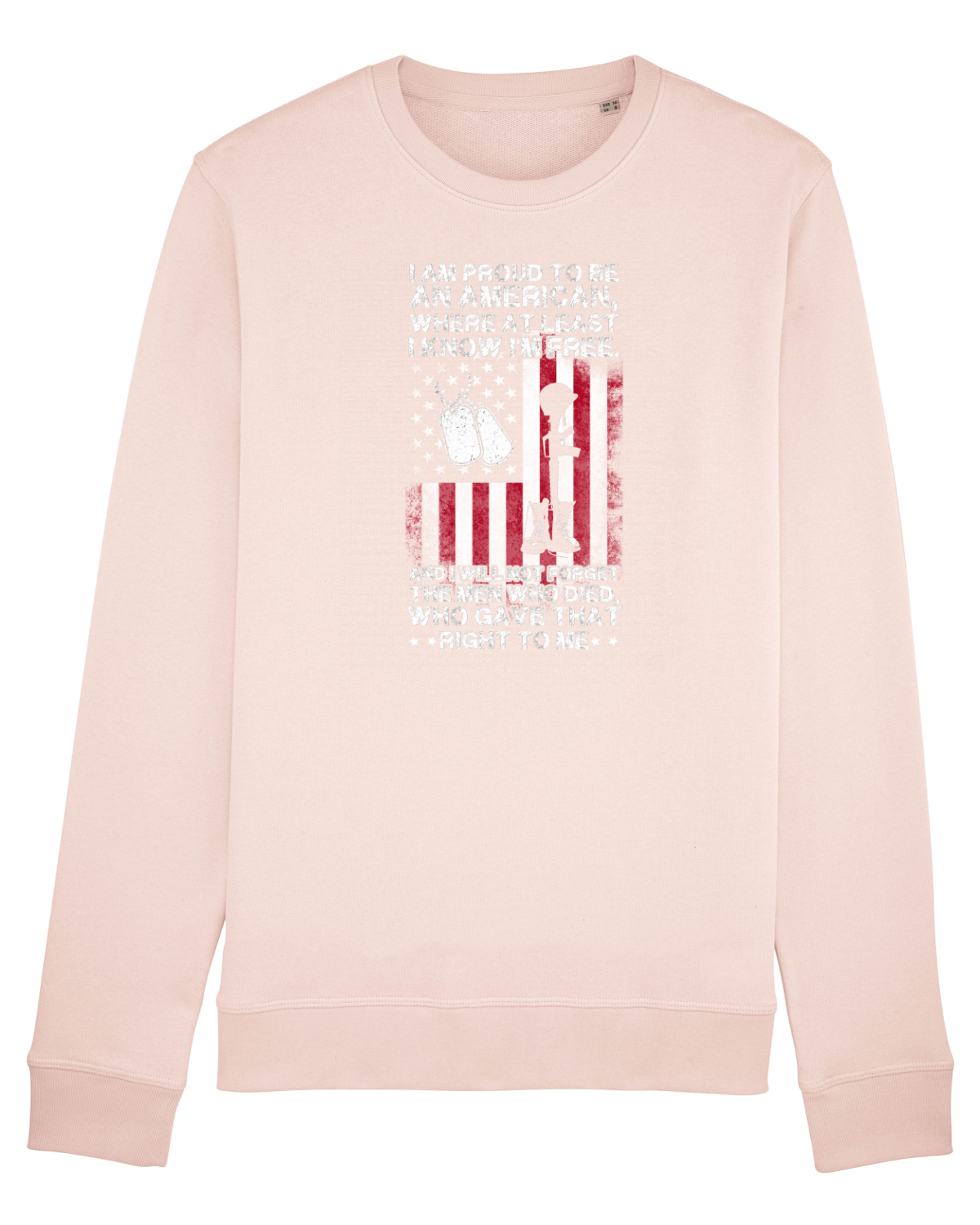 Bluză mânecă lungă Unisex Rise Candy Pink