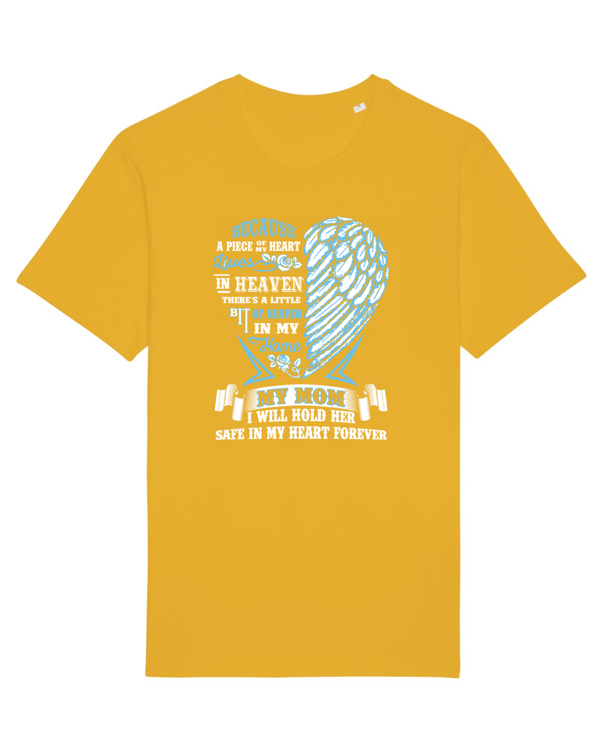 Tricou mânecă scurtă Unisex Rocker Spectra Yellow
