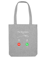 MOUNTAIN CALLING Sacoșă textilă