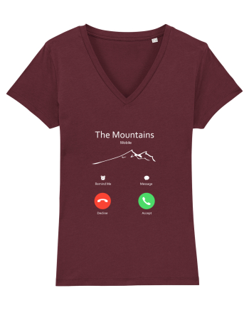 MOUNTAIN CALLING Burgundy