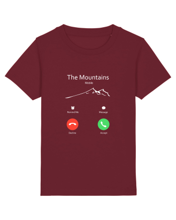 MOUNTAIN CALLING Burgundy