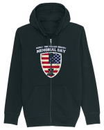 MEMORIAL DAY Hanorac cu fermoar Unisex Connector
