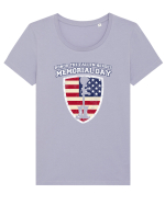 MEMORIAL DAY Tricou mânecă scurtă guler larg fitted Damă Expresser