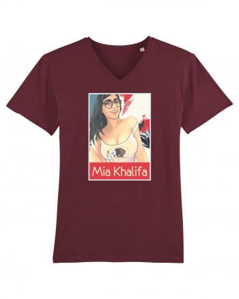 Mia Khalifa Burgundy