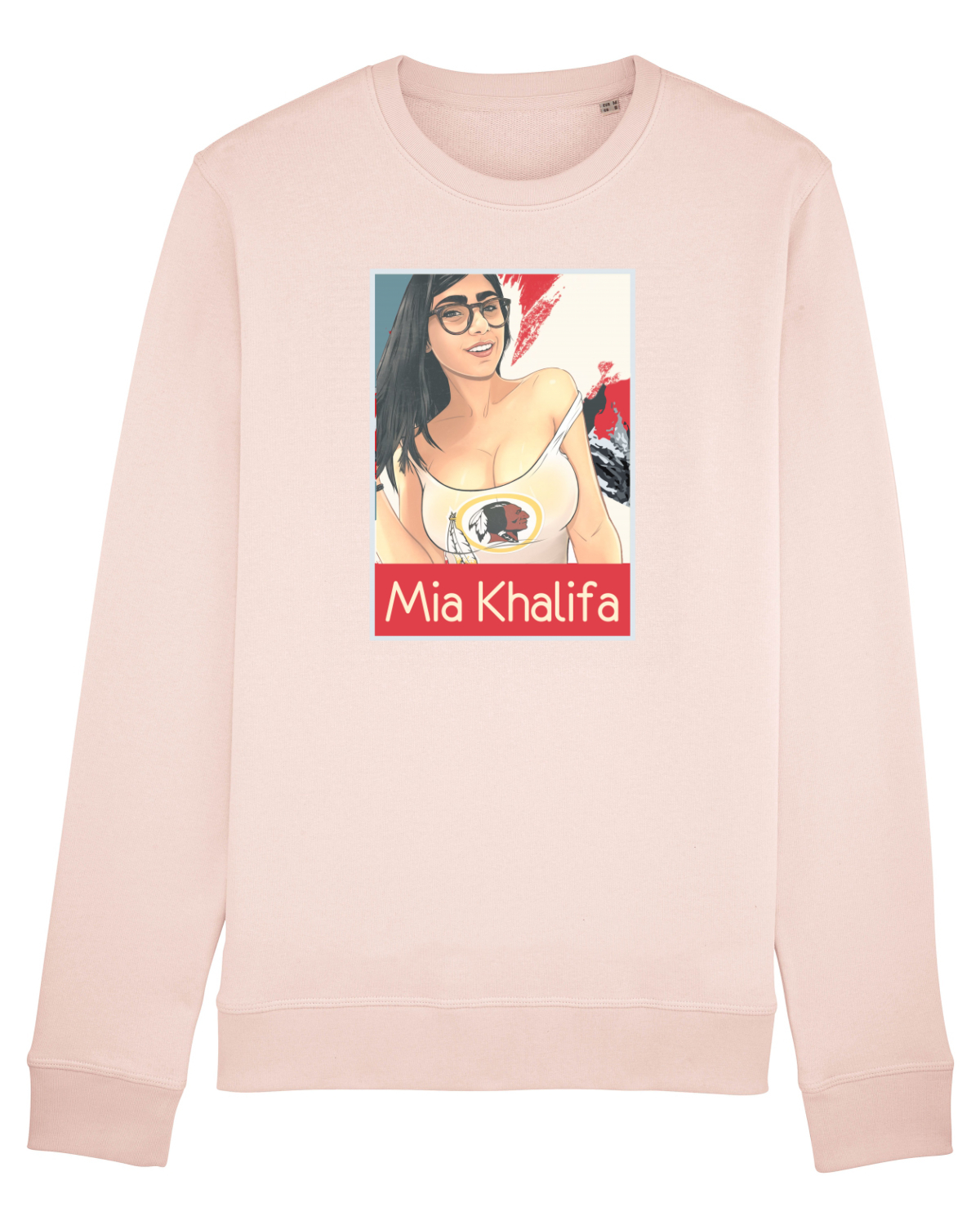 Bluză mânecă lungă Unisex Rise Candy Pink