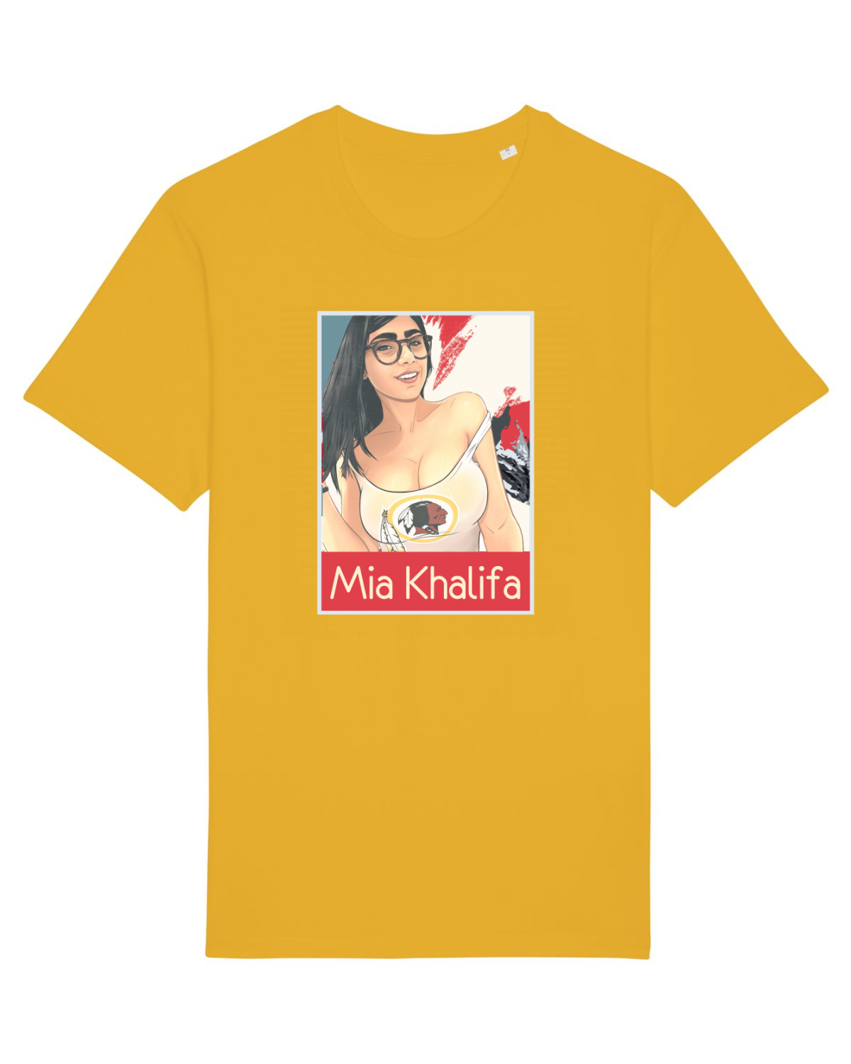 Tricou mânecă scurtă Unisex Rocker Spectra Yellow