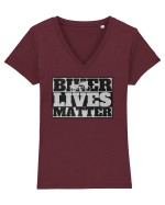 Pentru Motociclisti Tricou mânecă scurtă guler V Damă Evoker