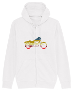 Pentru Motociclisti Hanorac cu fermoar Unisex Connector