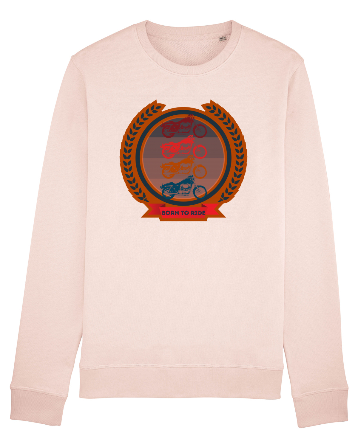 Bluză mânecă lungă Unisex Rise Candy Pink