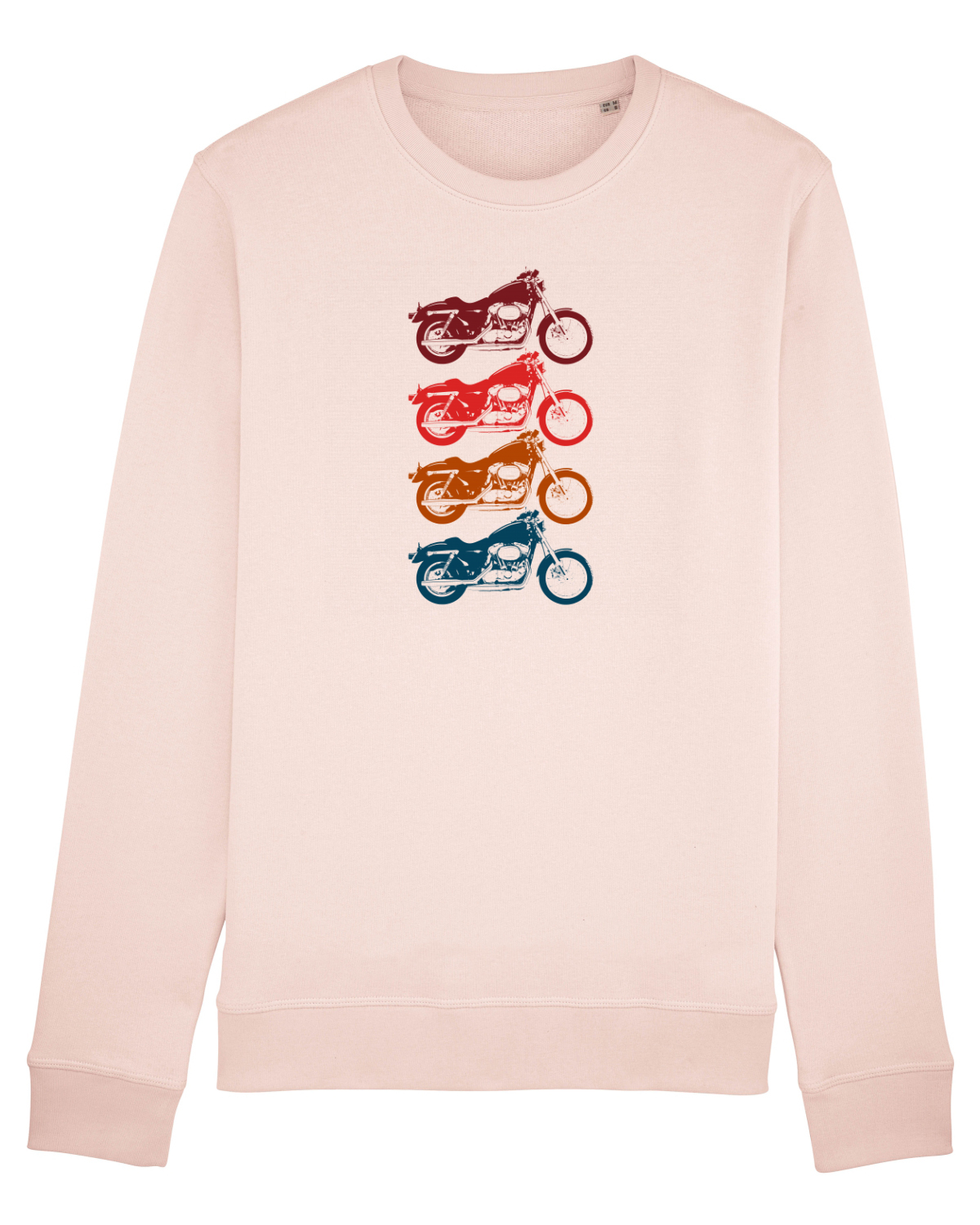 Bluză mânecă lungă Unisex Rise Candy Pink