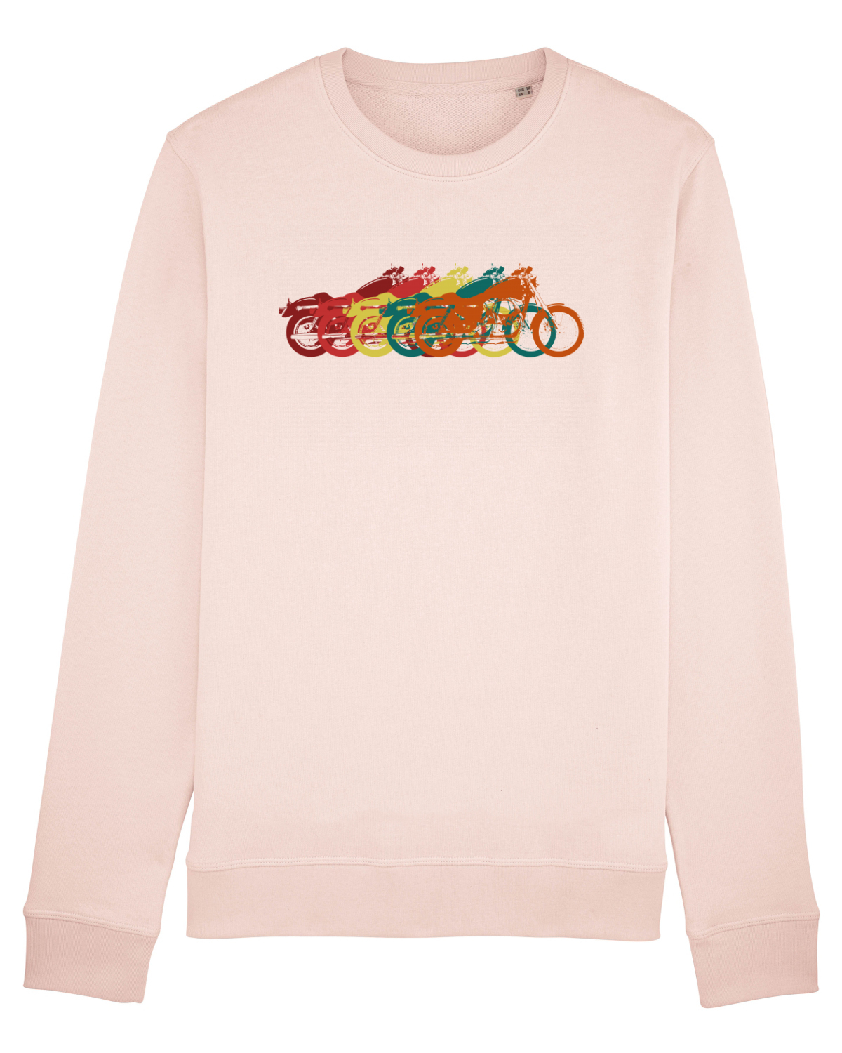Bluză mânecă lungă Unisex Rise Candy Pink