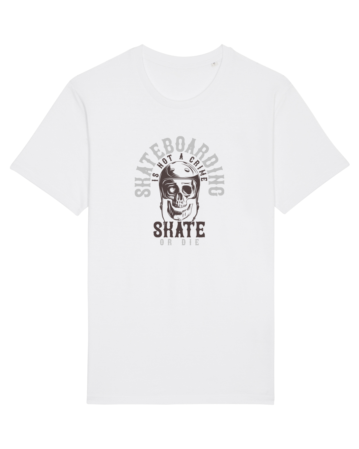 Tricou mânecă scurtă Unisex Rocker White
