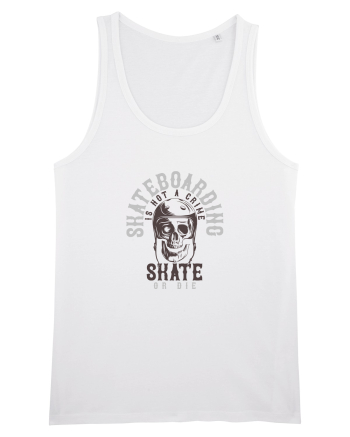 Skate or Die White