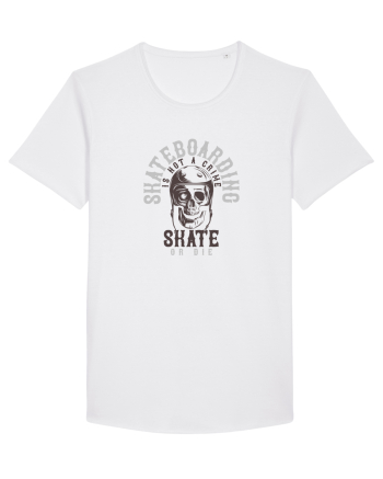 Skate or Die White