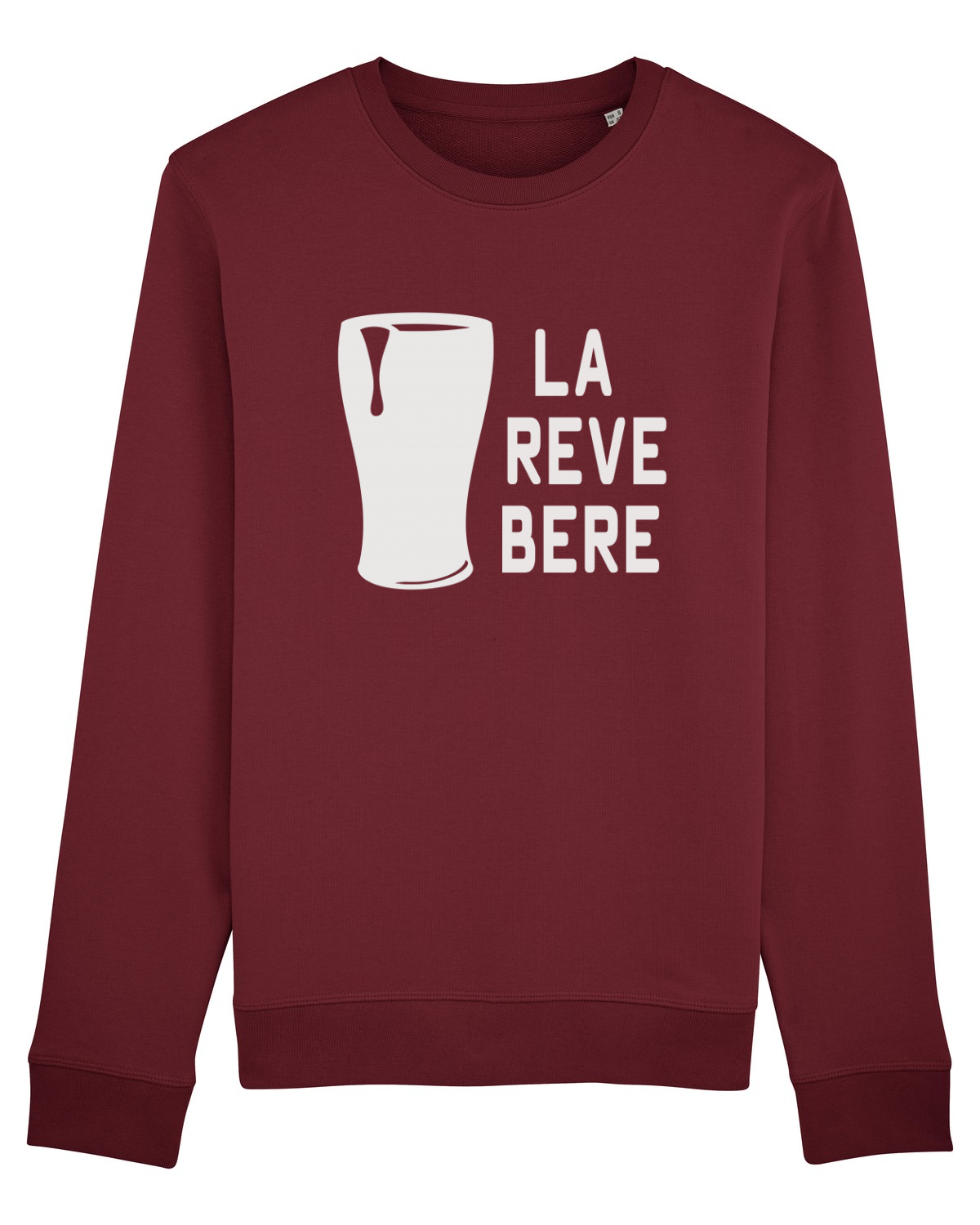 Bluză mânecă lungă Unisex Rise Burgundy