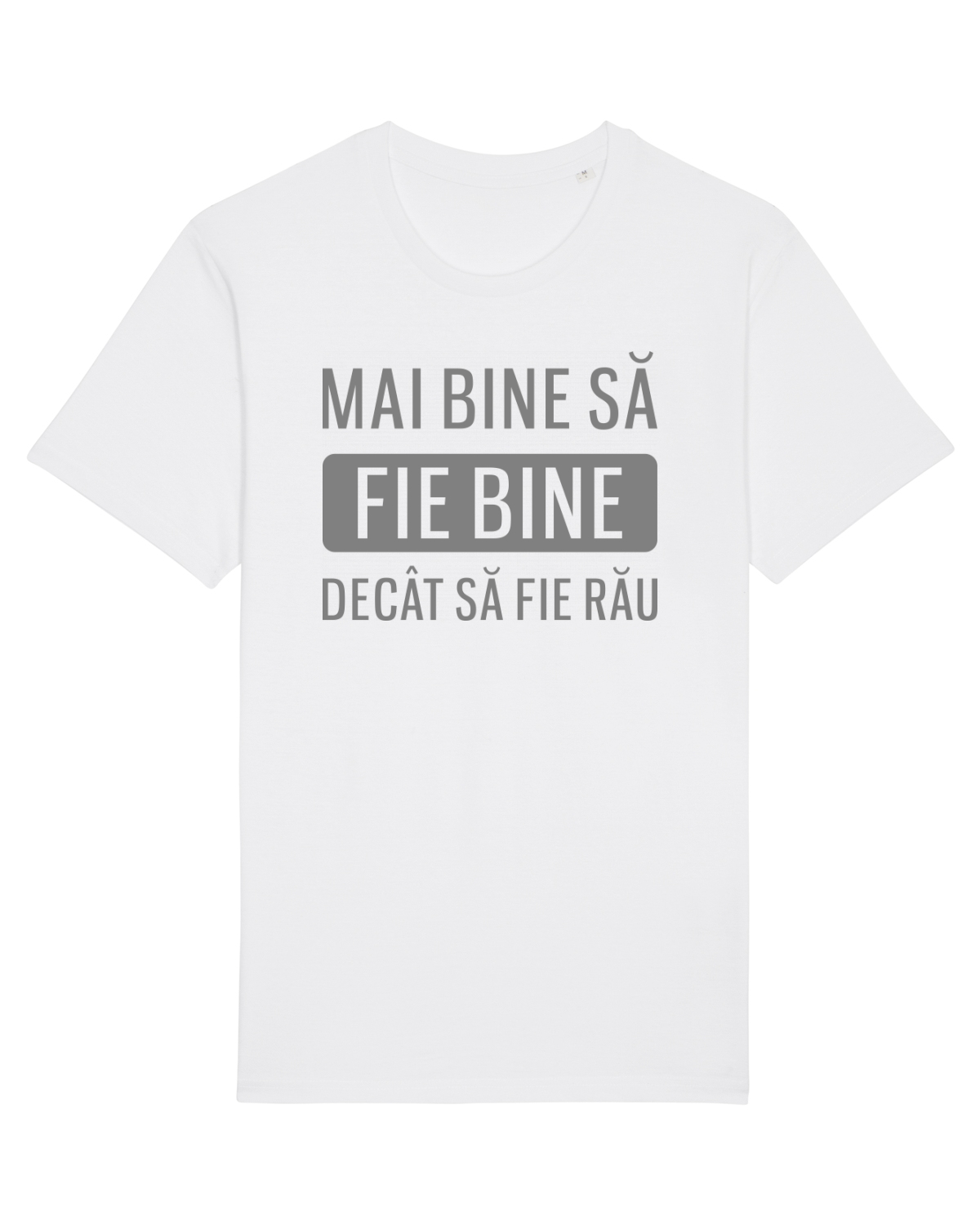Tricou mânecă scurtă Unisex Rocker White