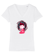 Bitchplease Tricou mânecă scurtă guler V Damă Evoker