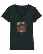 Sport Club Brooklyn Tricou mânecă scurtă guler V Damă Evoker