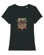 Sport Club Brooklyn Tricou mânecă scurtă guler larg fitted Damă Expresser