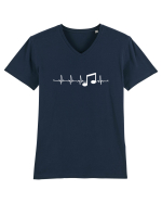 MUSIC Tricou mânecă scurtă guler V Bărbat Presenter