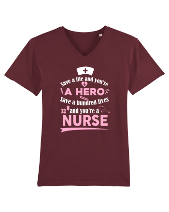 NURSES Burgundy